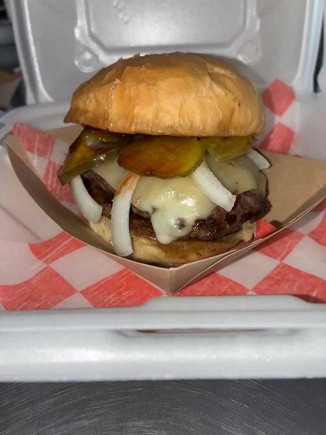 Spicy Pickle Burger